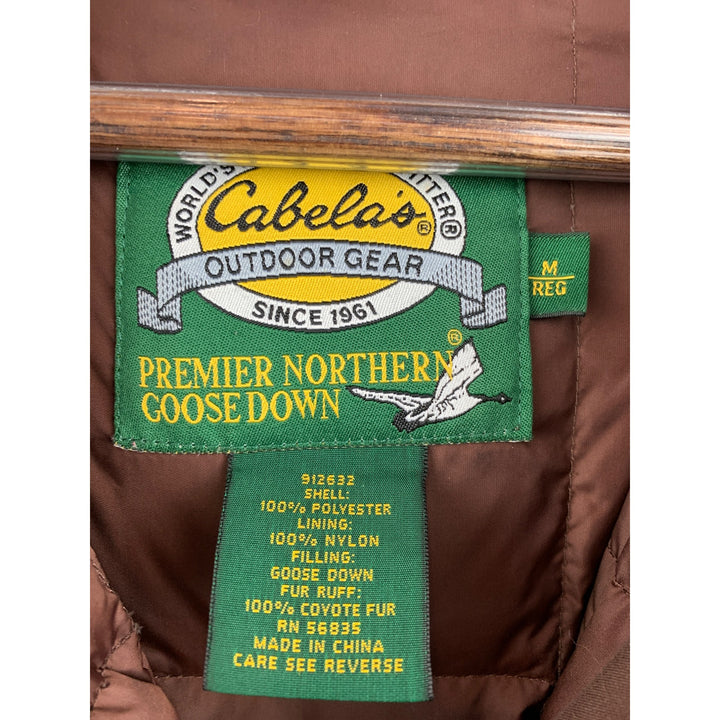Women’s Cabela's Long Brown Trench Coat Size M