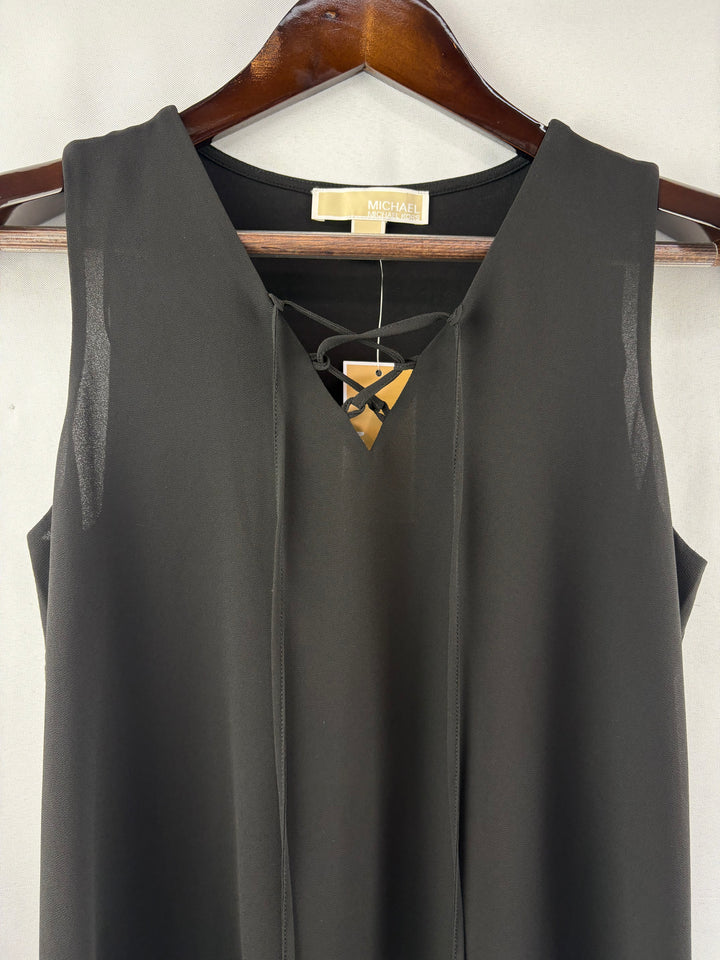 Women’s Michael Michael Kors Small Black Sleeveless Blouse