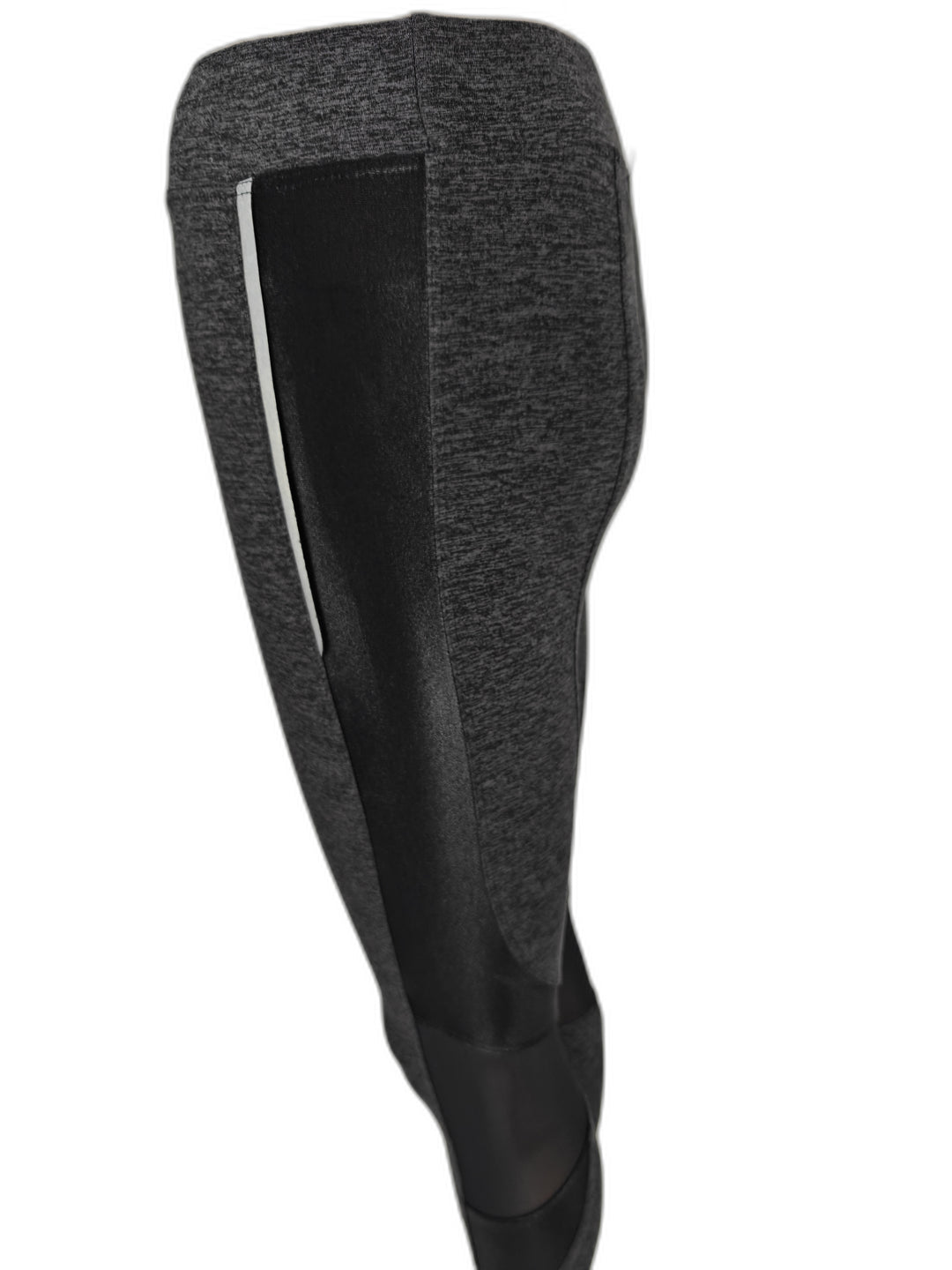 Womens Koral Activewear Leggings Gray Black Size XS