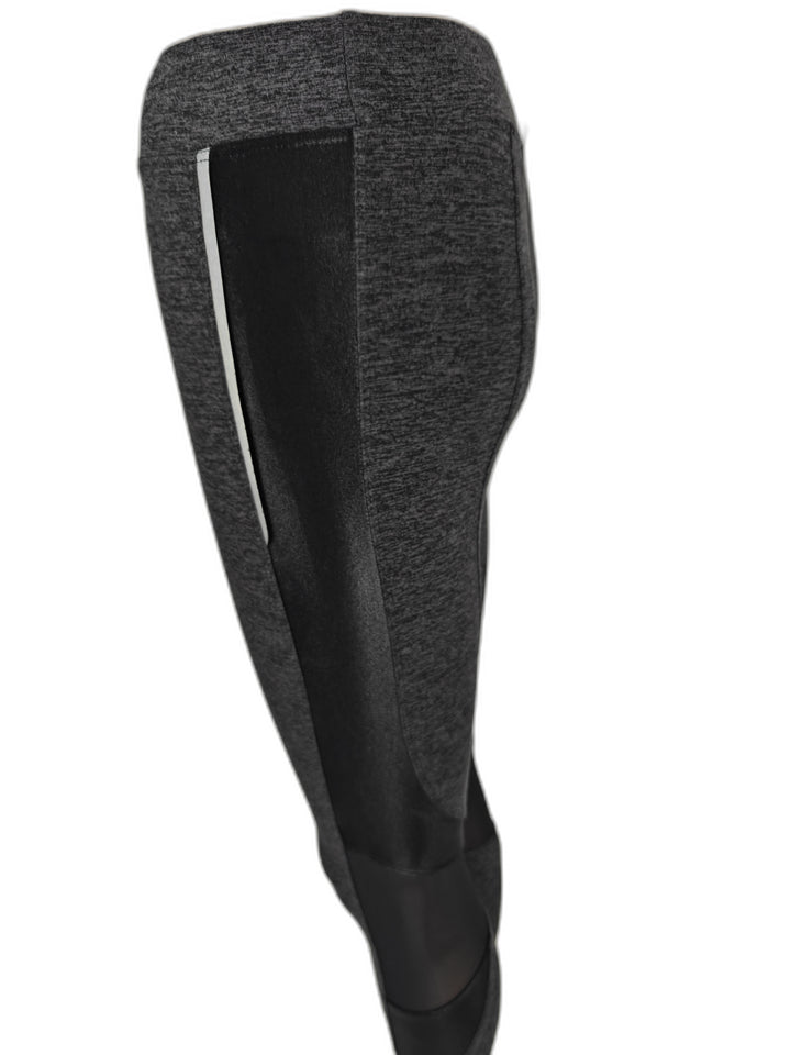 Womens Koral Activewear Leggings Gray Black Size XS