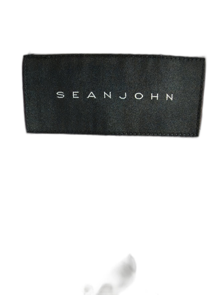 Sean John Men's Light Periwinkle Windowpane Suit Size 50R Two Piece Plaid Suit Jacket Pants