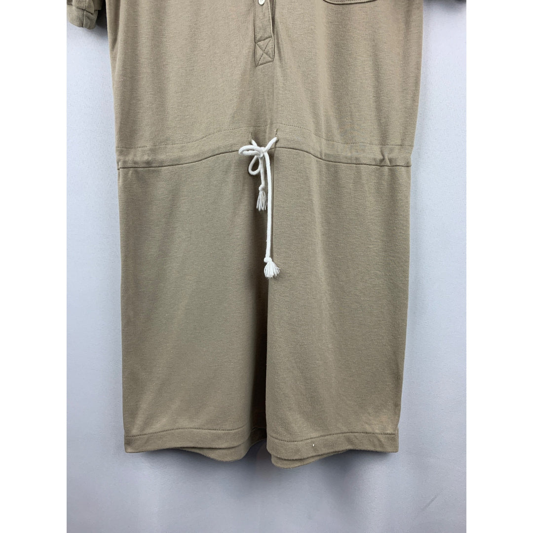 Steppingstones Beige Short Sleeve Romper S