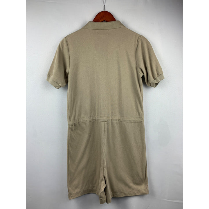Steppingstones Beige Short Sleeve Romper S