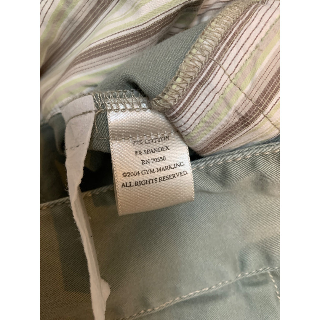 Janeville Womens Green Pants Size 8