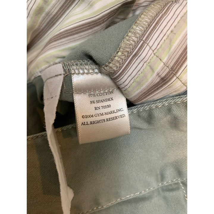 Janeville Womens Green Pants Size 8