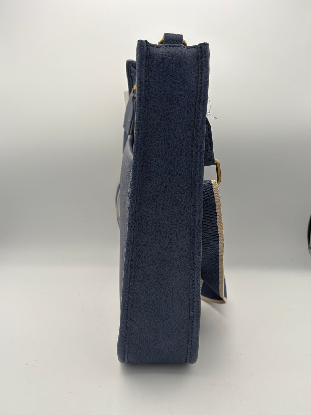 Women’s Style&Co Navy Blue Leather Crossbody Purse