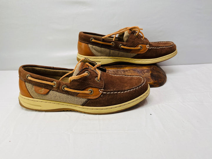Sperry Top-Sider Speedy Boat Shoes Women's Leather Slip-On Comfort Casual Loafers Size 9