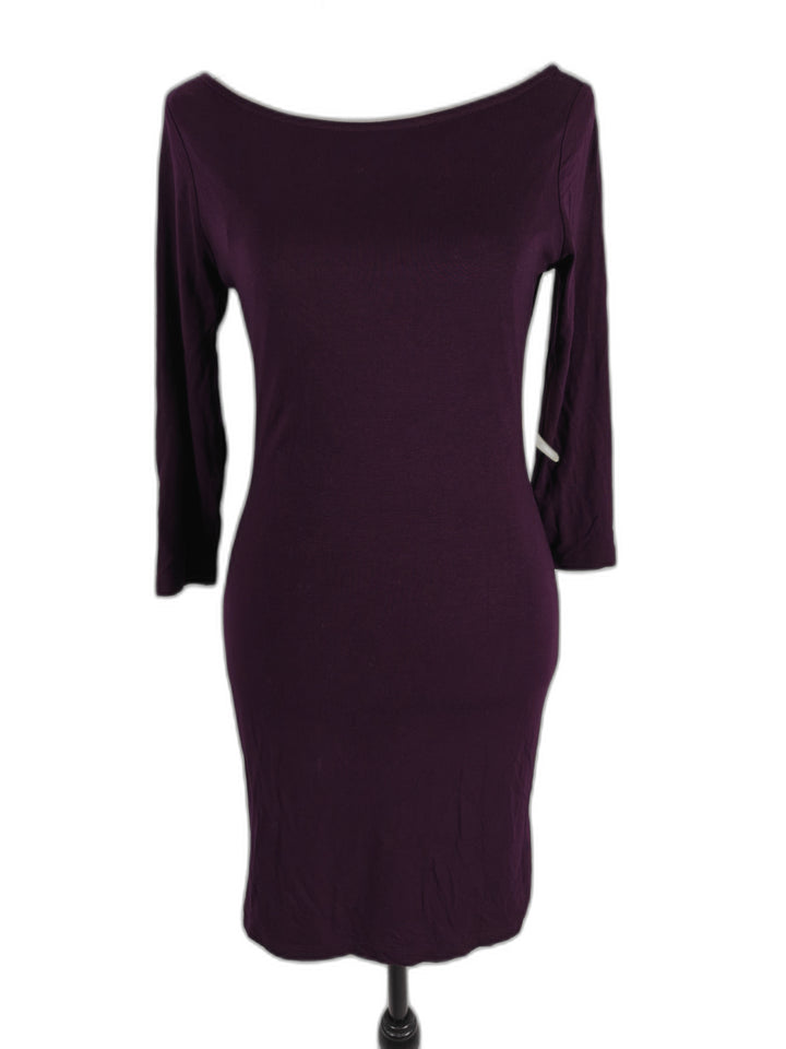 Women Forever 21 Bodycon Dress Purple Size M NWT