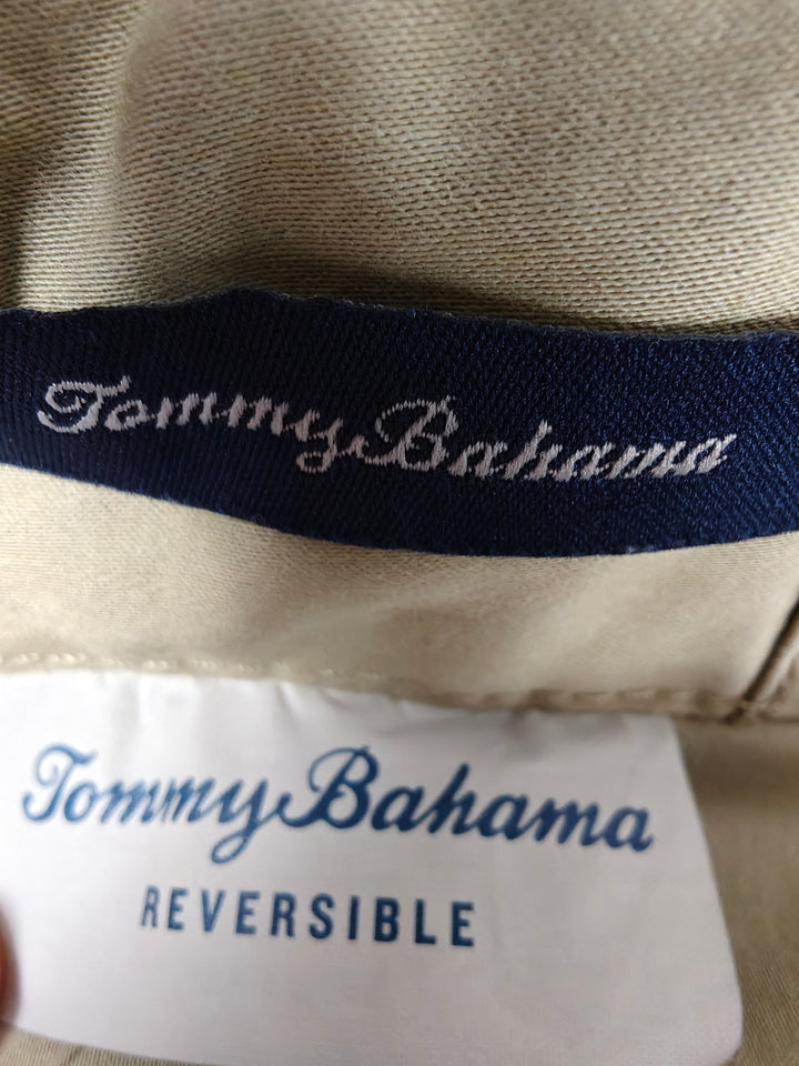 Men Tommy Bahama Boracay Reversible Vest Fog Grey 3XL