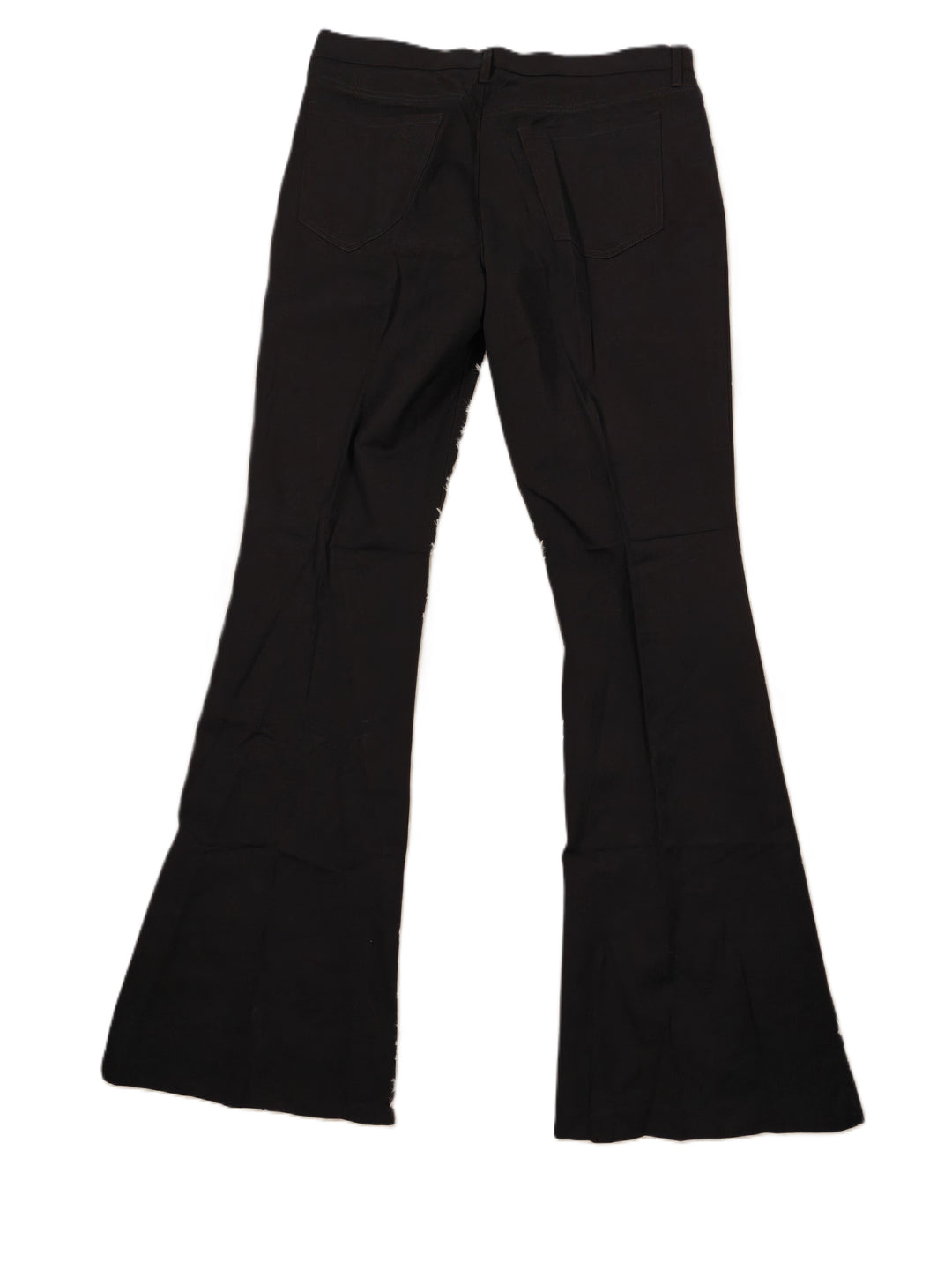 Womens Banana Republic Sloan Flare Pants Black Size 14L