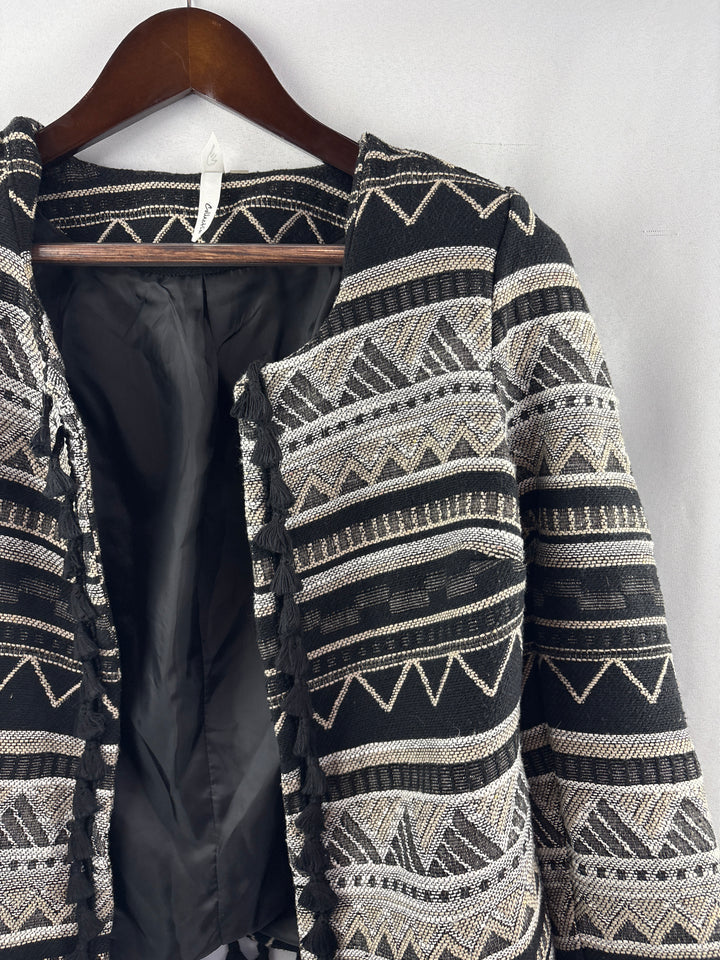 Women’s NY Collection Small Black, Beige White Blazer