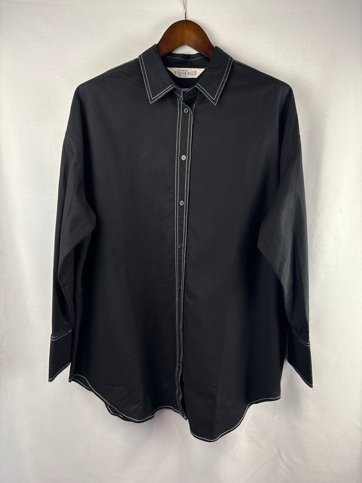 Women’s Studio Untold Size 16/18 Black Button Up