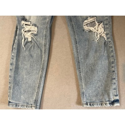Vintage Levis Distressed Light Wash Jeans For Men