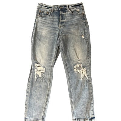 Vintage Levis Distressed Light Wash Jeans For Men