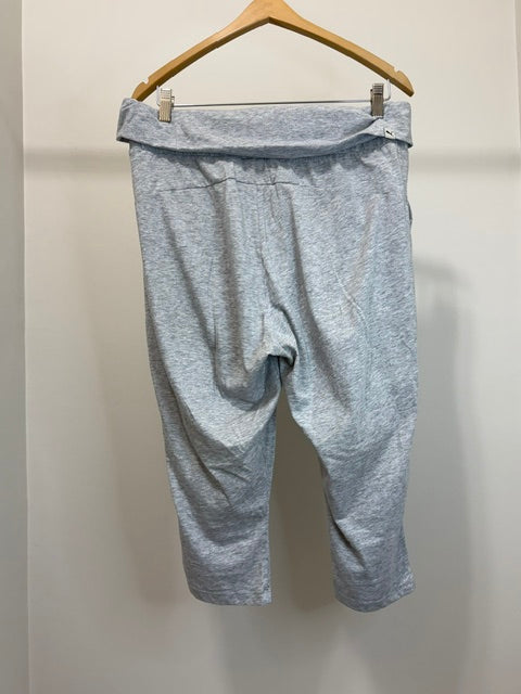 Puma Heather Gray Pull‑On Lounge Pants SizeL