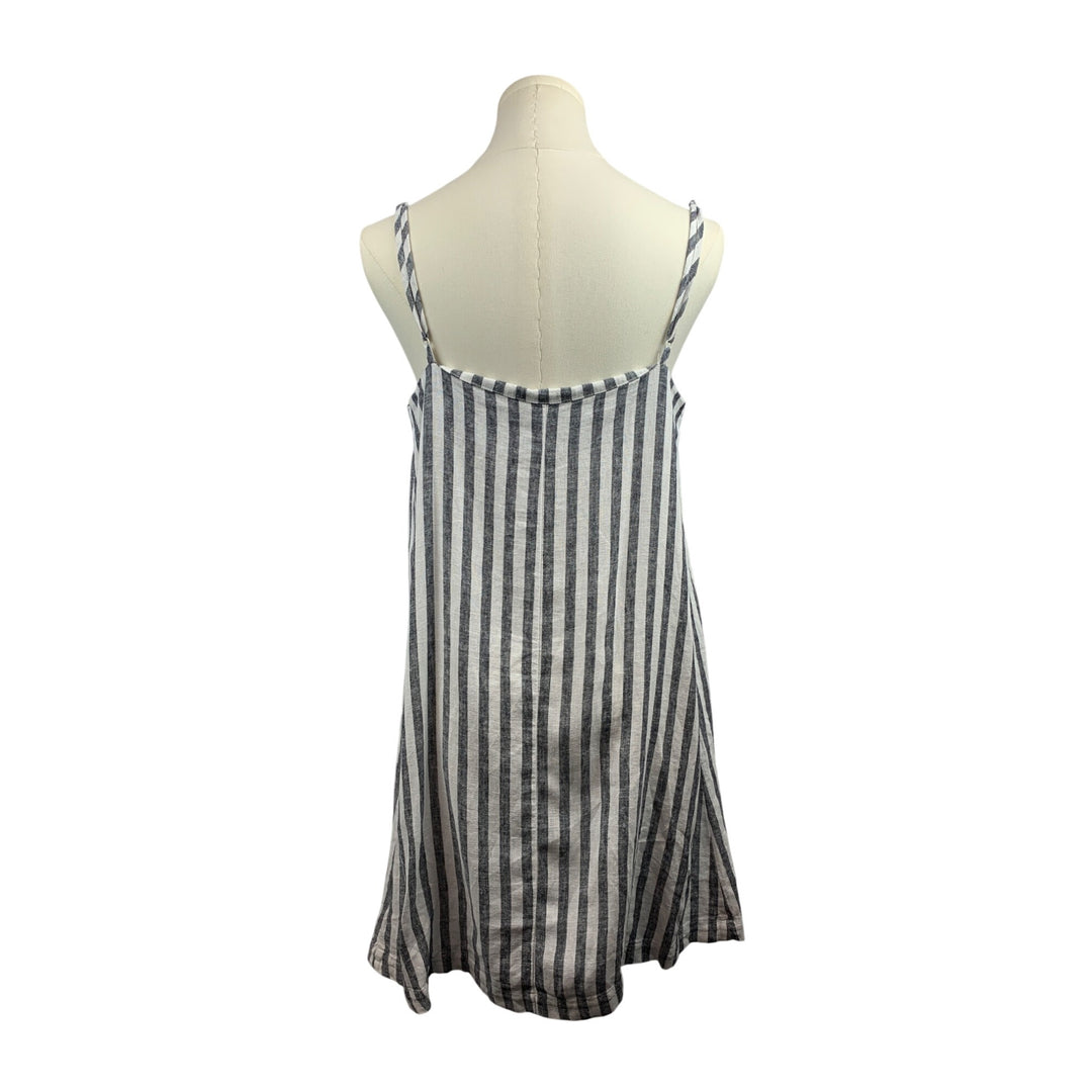 Striped Mini Slip Dress By A New Day - Size S