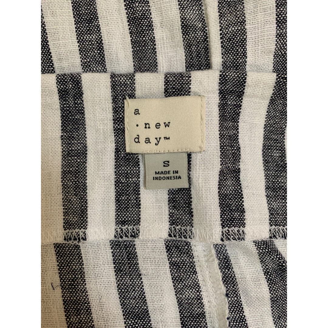 Striped Mini Slip Dress By A New Day - Size S