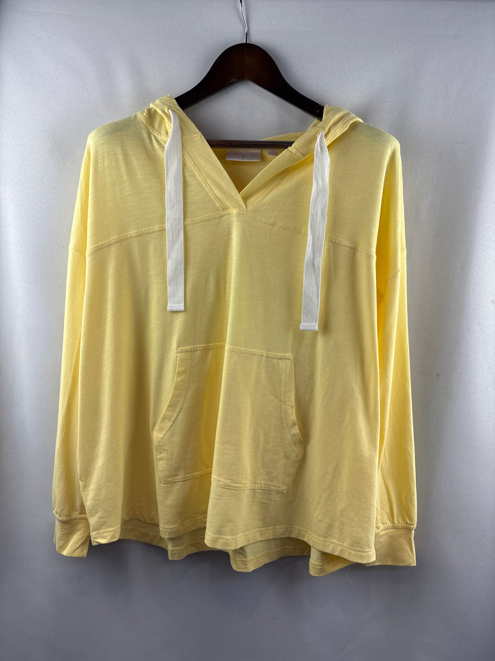 Women’s Belle Lim Gravel XL Butter Yellow Hoodie