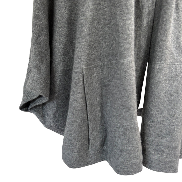 Vince. Women's 100% Cashmere Shawl XS / Small Poncho Cardigan Open Front Draped