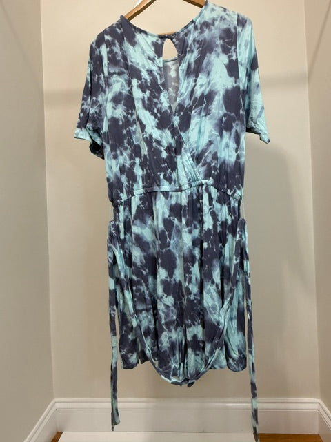 Torrid Super Soft Tie Dye Romper Sz1 /1X(14-16)