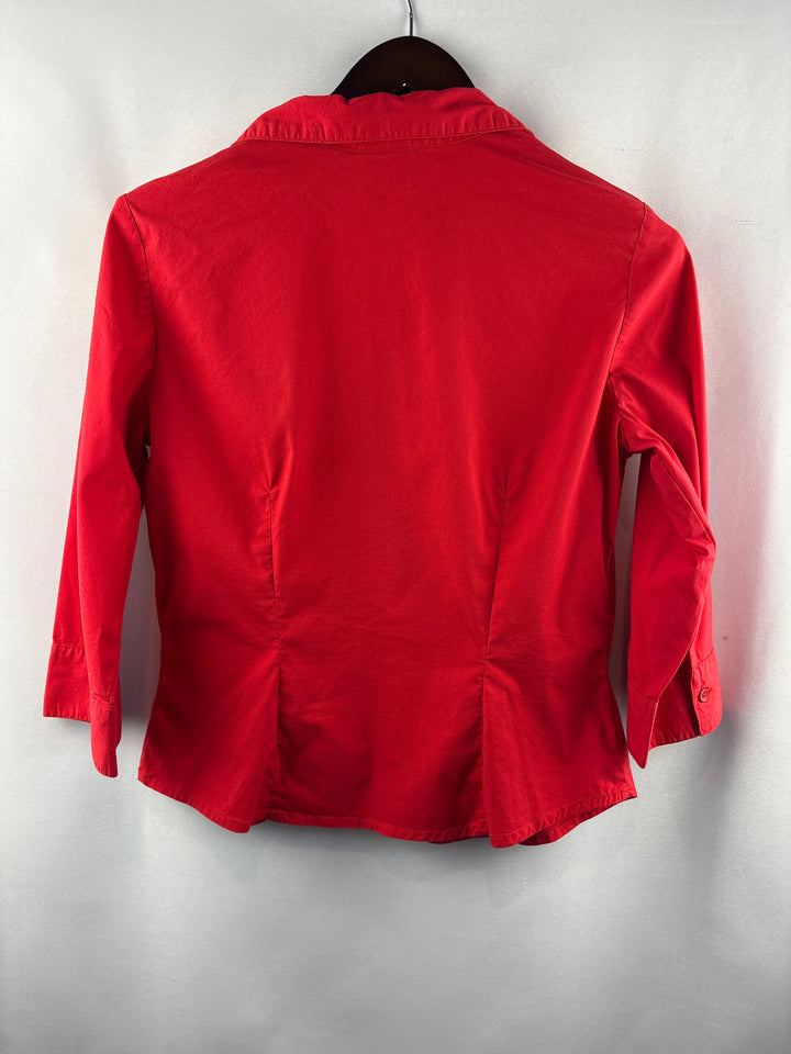 Women’s Mossimo Medium Bright Red Button Up