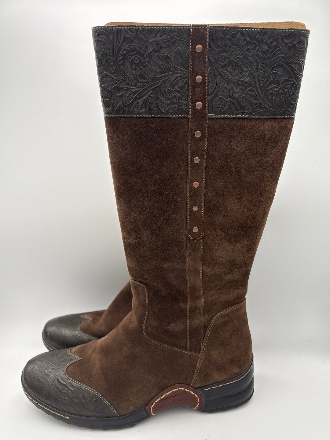 Women’s Söfft Size 8.5 Chocolate Brown Leather Knee High Boots