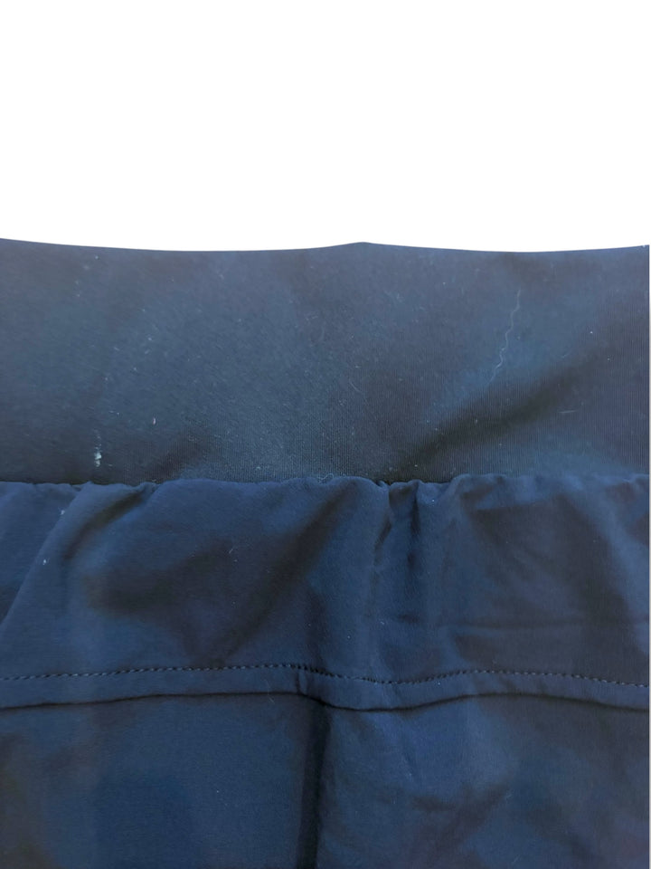 Black Athletic Skort Tennis Golf Running Skirt Built-In Shorts Size Medium NWT
