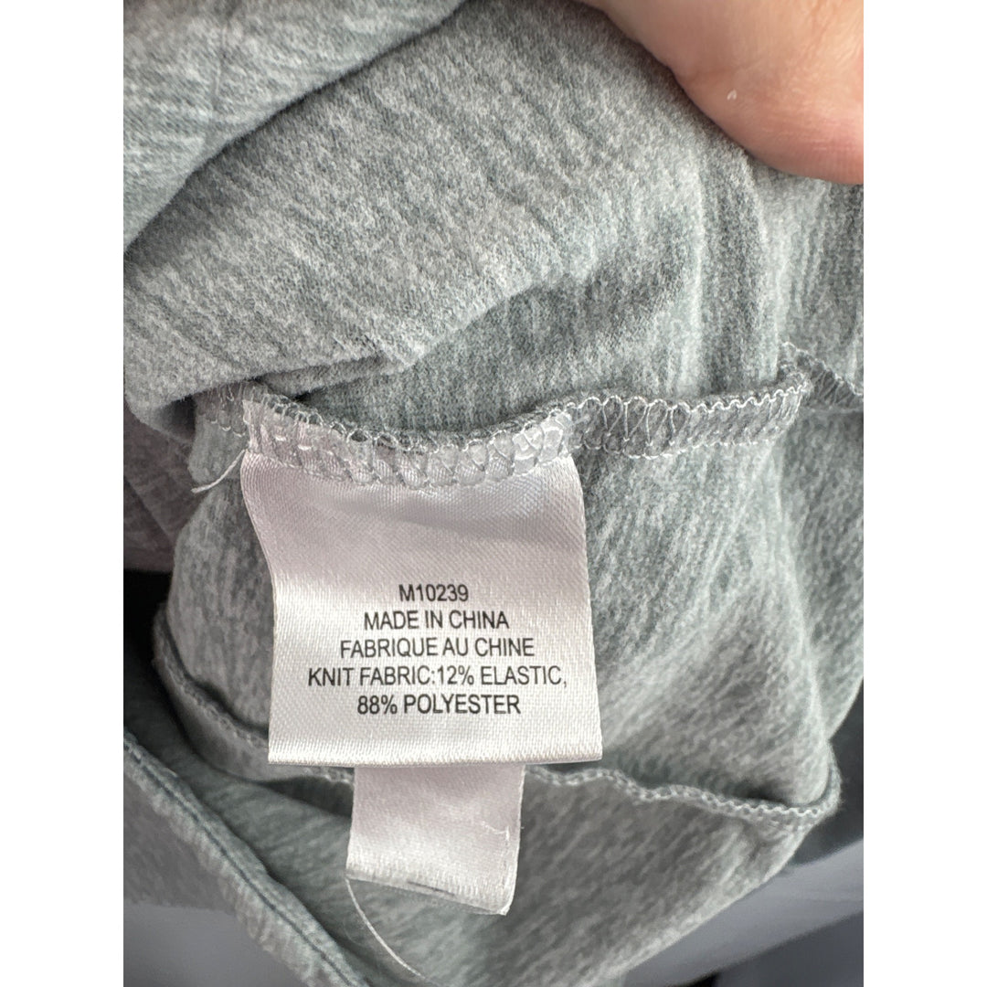 Sun Mountain Womens Thermal Hooded Jacket Small Gray Polyester Blend