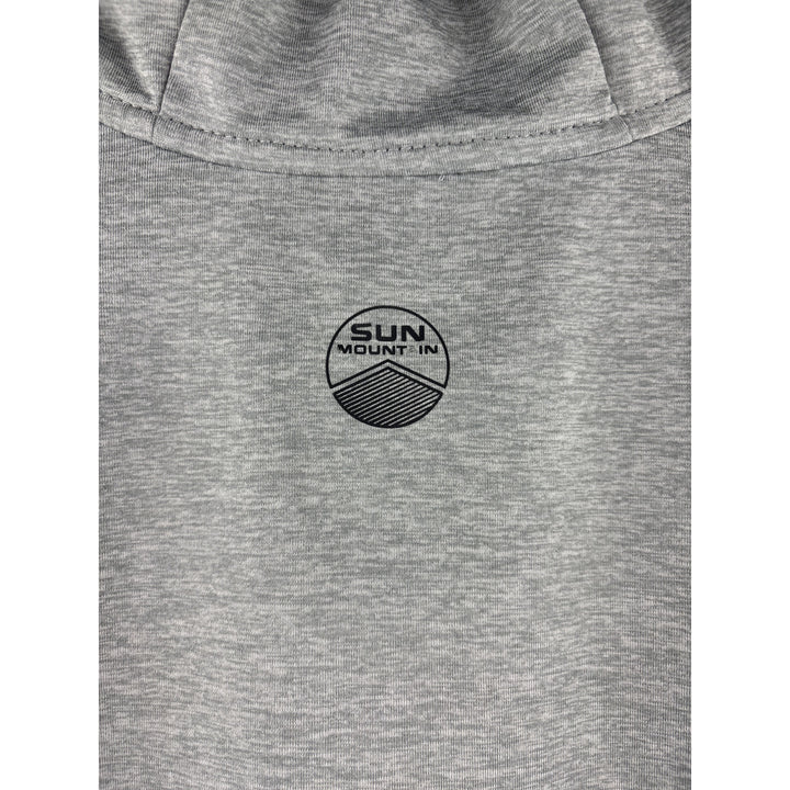 Sun Mountain Womens Thermal Hooded Jacket Small Gray Polyester Blend
