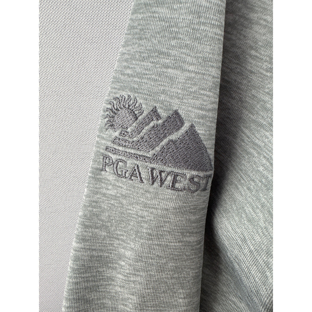 Sun Mountain Womens Thermal Hooded Jacket Small Gray Polyester Blend