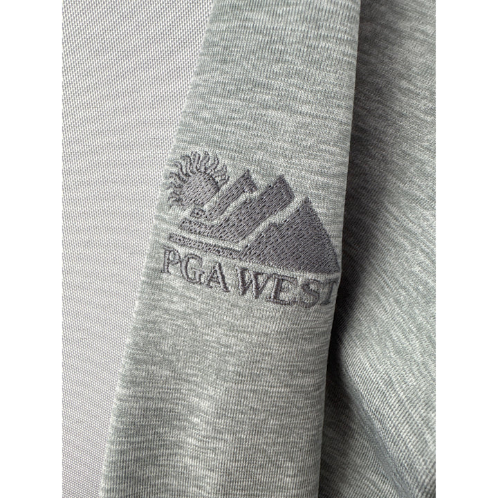 Sun Mountain Womens Thermal Hooded Jacket Small Gray Polyester Blend
