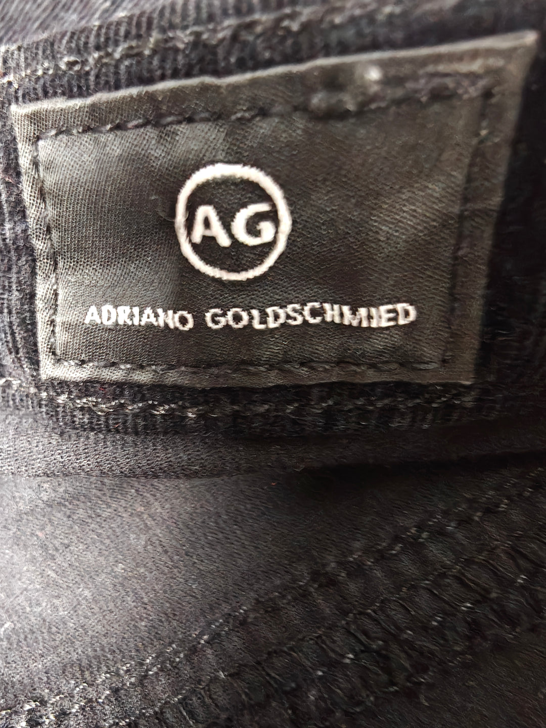 Women AG Adriano Goldschmied Legging Ankle Corduroy Black Size 28R