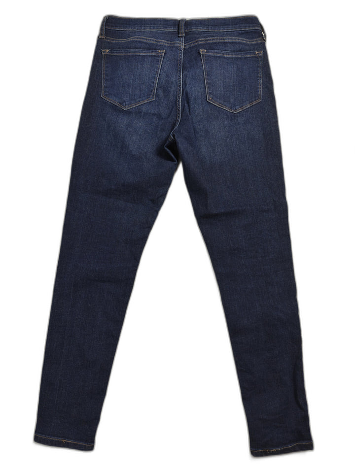 Womens Banana Republic Sculpt Skinny Jeans Blue Size 29/8