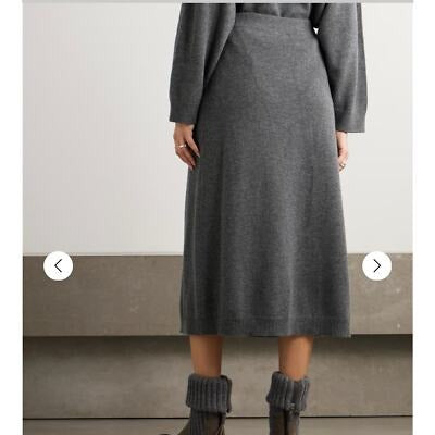 Brunello Cucinelli Midi Wool/Cashmere a-line Skirt NWT SZ XS