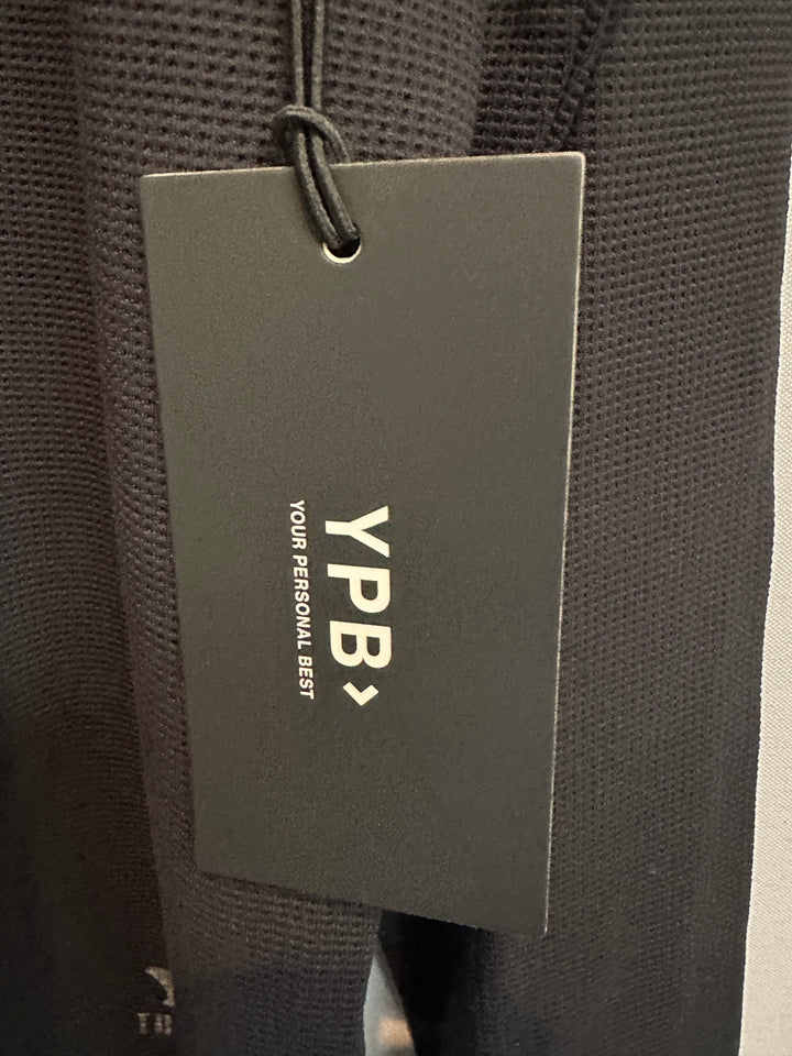 Men’s YPB x Abercrombie Black Waffle Long Sleeve Tee Size L
