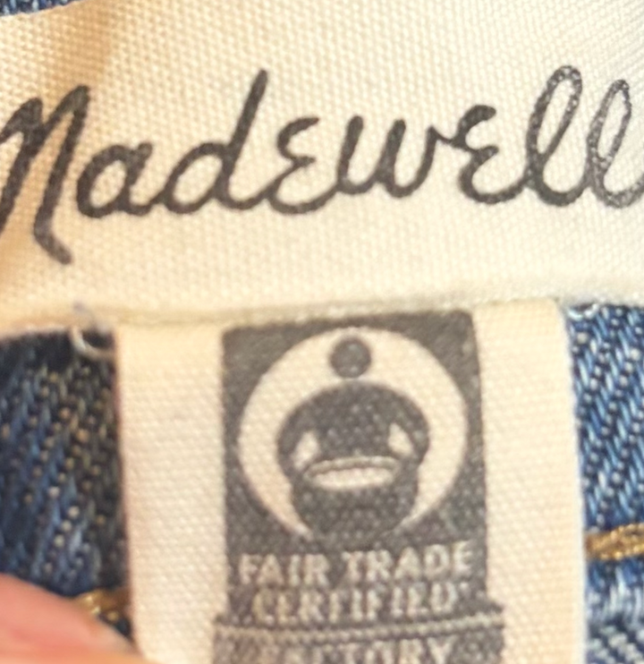 Madewell High Rise Denim Cutoff Shorts Size 30/10 Frayed Hem Daisy Dukes Western