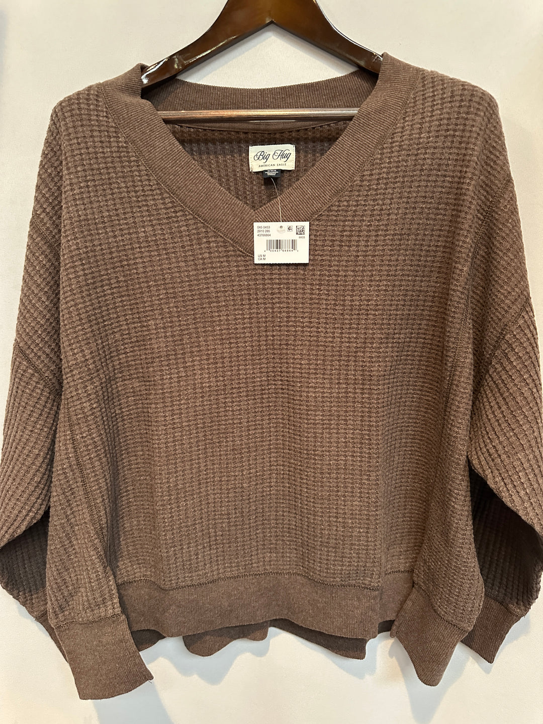 Women’s American Eagle Big Hug Brown Sweater Size M