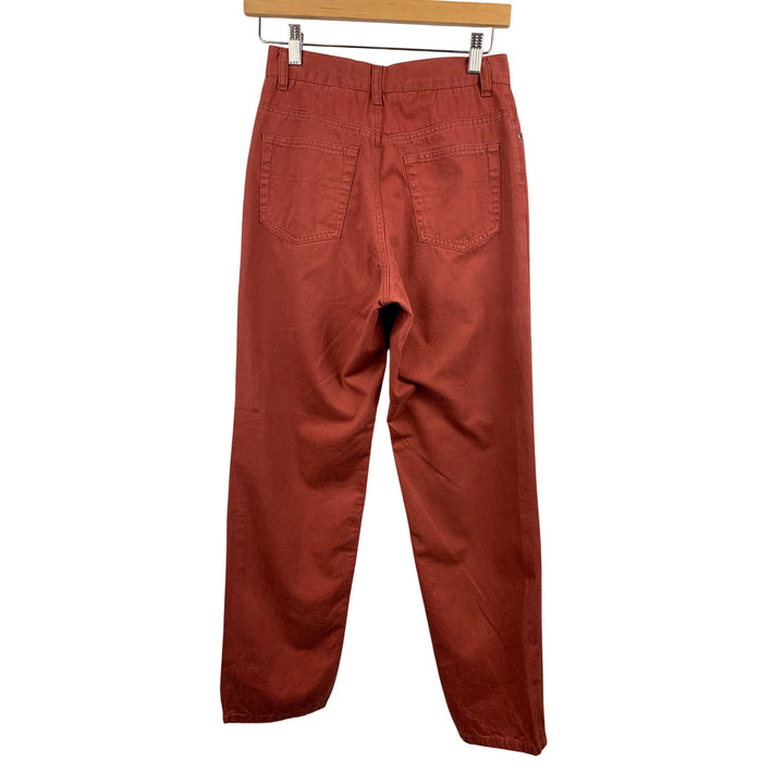 Vintage Women’s Chazz Credentials By Charles Ghailian Rust Hi-waisted Pants Sz 7