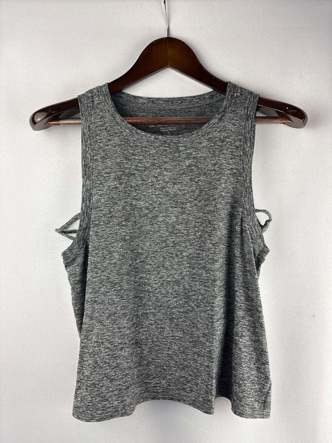 Women’s Beyond Yoga Small Heather Gray Sports Tank