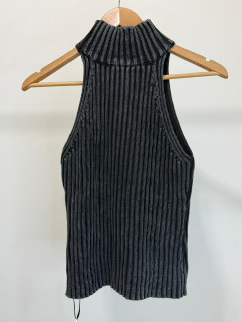 Cider Ribbed “Rebirth” Tank - Medium Grey SzXL NWT