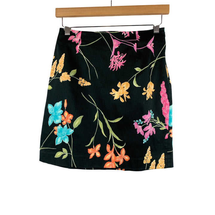 Spenser Jeremy Petites A-Line Skirt AP Floral Print