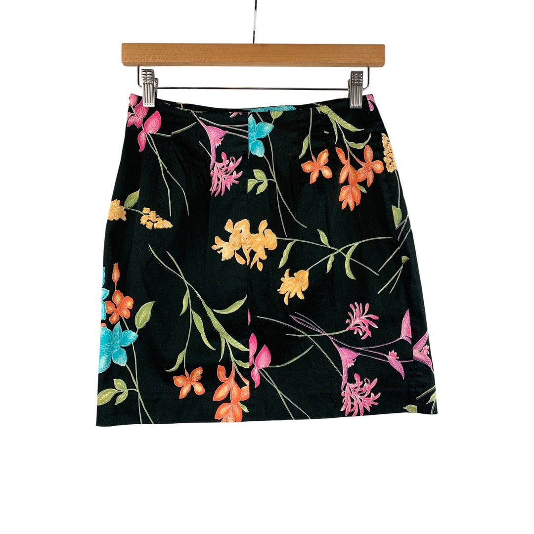 Spenser Jeremy Petites A-Line Skirt AP Floral Print