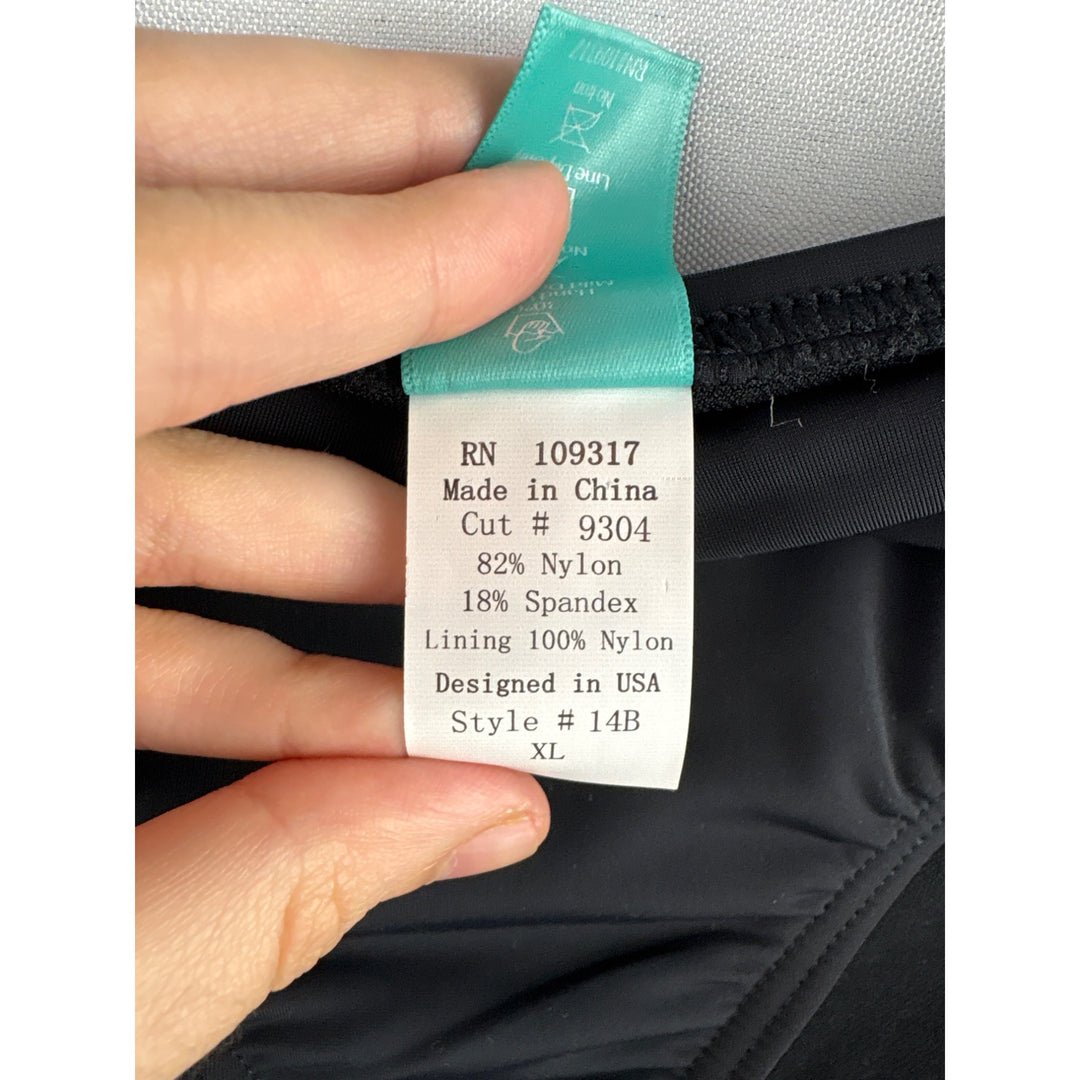 Women’s Sunsets California XL Black Bikini Bottoms