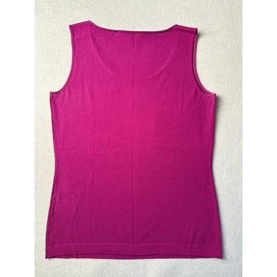 Women’s Lafayette 148 Magenta Tank Top Sz M