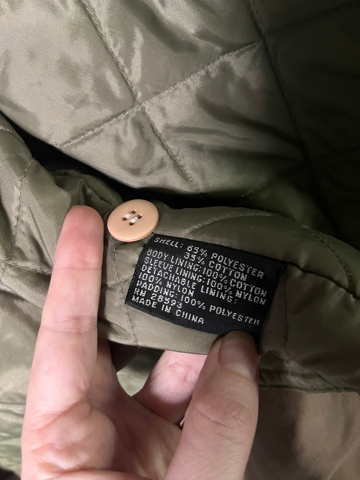Vintage Men's Khaki Members Only Jacket Classic Racer Bomber Jacket 80s Size Large