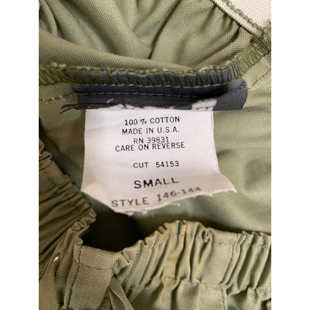 Fritzi II Green Cotton Shorts - Size Small