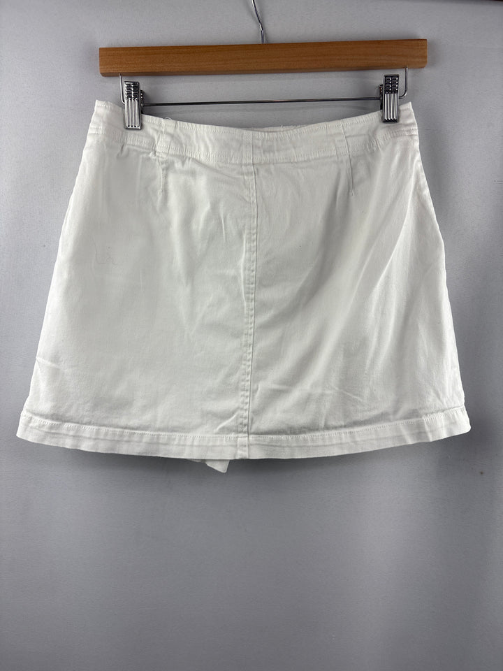 Women’s Dockers Size 4 White Denim Skort