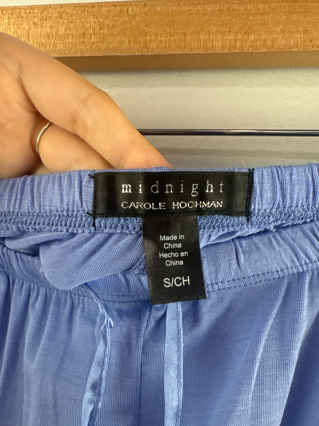 Women’s Midnight Carole Hochman Small Periwinkle PJ Set