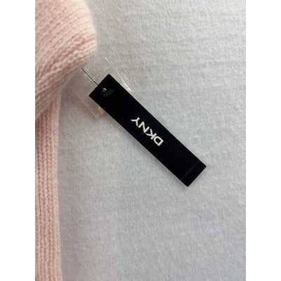 DKNY Womens Pink Wool Turtleneck Sweater P Size