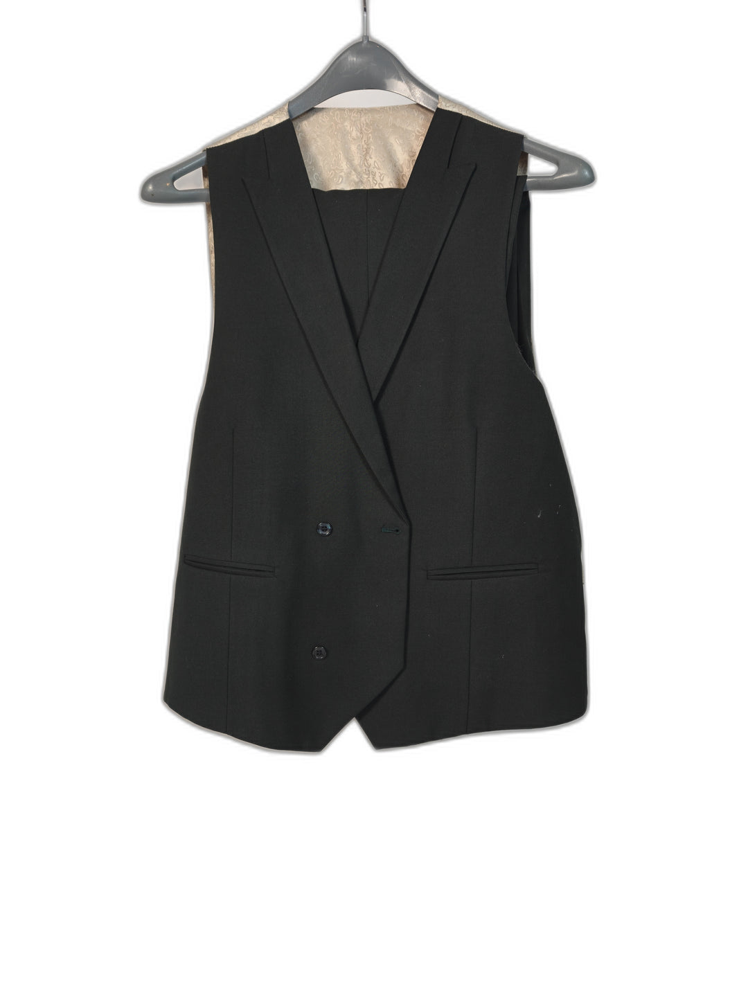 Men's Rossi Man Super 150's Three-Piece Suit Forest Green Size 46R/40R
